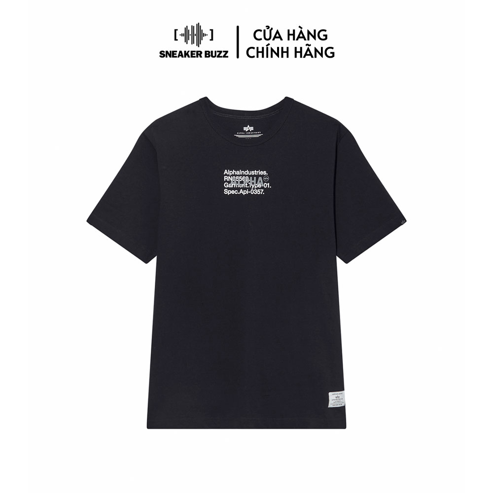 Áo Alpha Industries Code Graphic Tee MTA53001C1-001