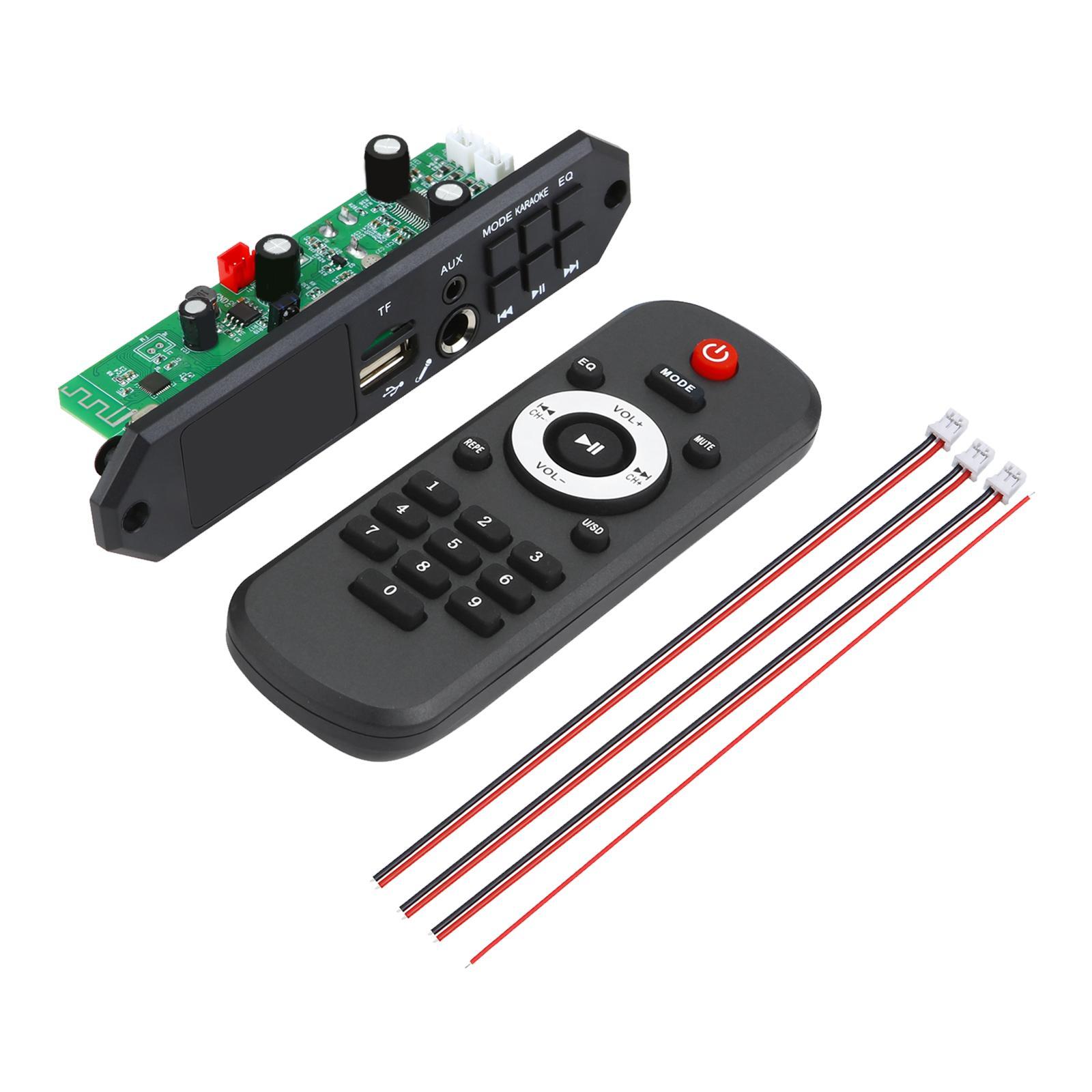 Board  Call Recording for Car Amplifier Remote Control USB TF