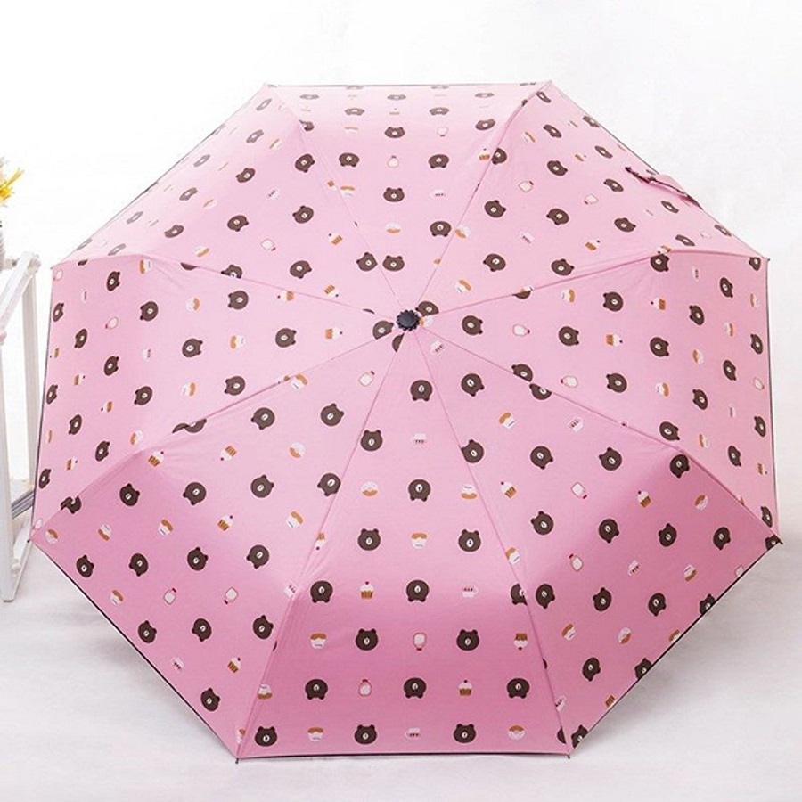Dù Gấu Chống Tia UV 2 Lớp
