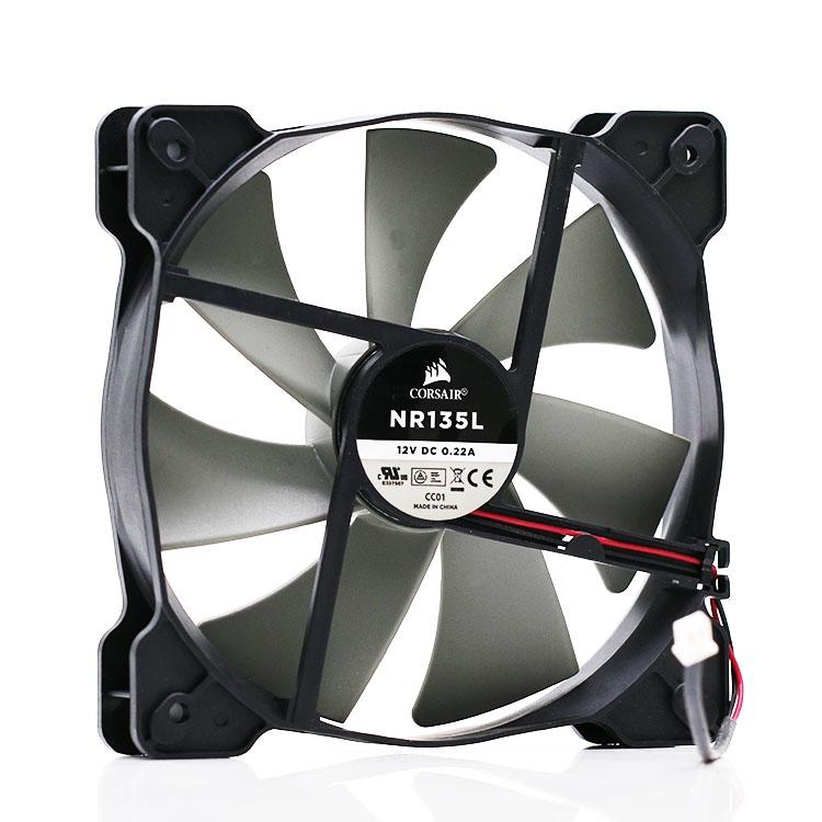 【 Ready stock 】135mm fan NR135L 13.5cm 12V 0.22A HX750/1000 Power Cooling Fan case chassis cooler