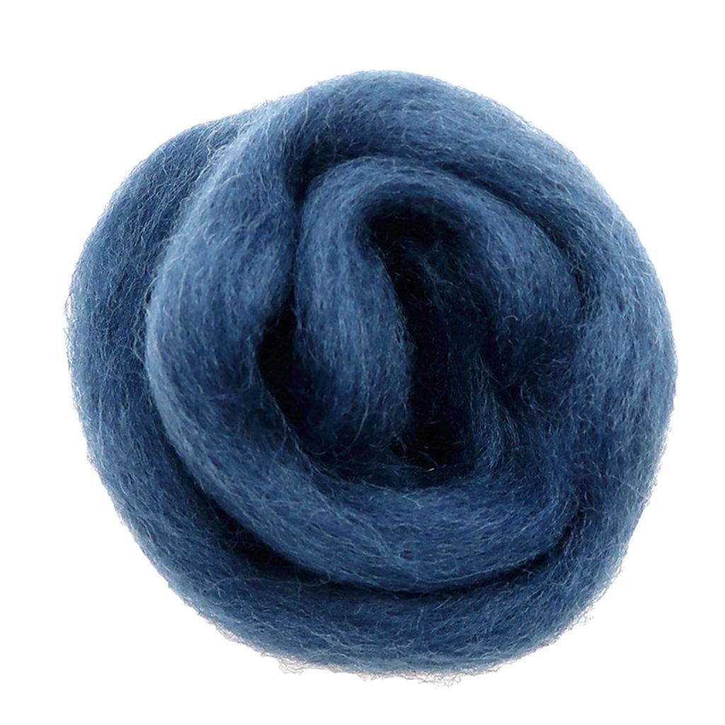 3-5pack 10g Soft Wool Roving Felting Wool for DIY Needle Felting Craft Grayish