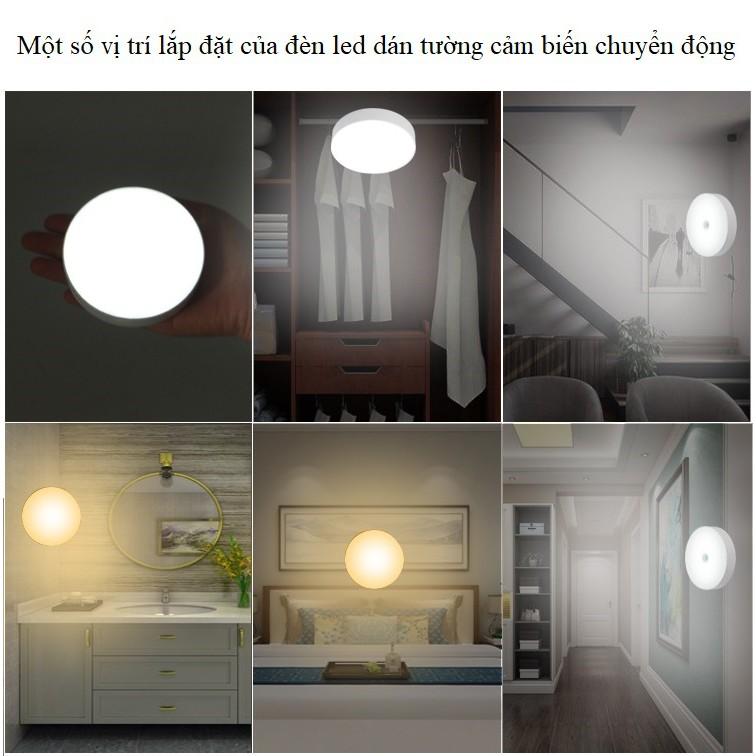 Đèn led cảm biến chuyển động hồng ngoại để tủ quần áo, cốp xe V2