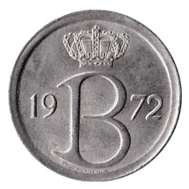 Xu châu Âu sưu tầm 25 cent Bỉ