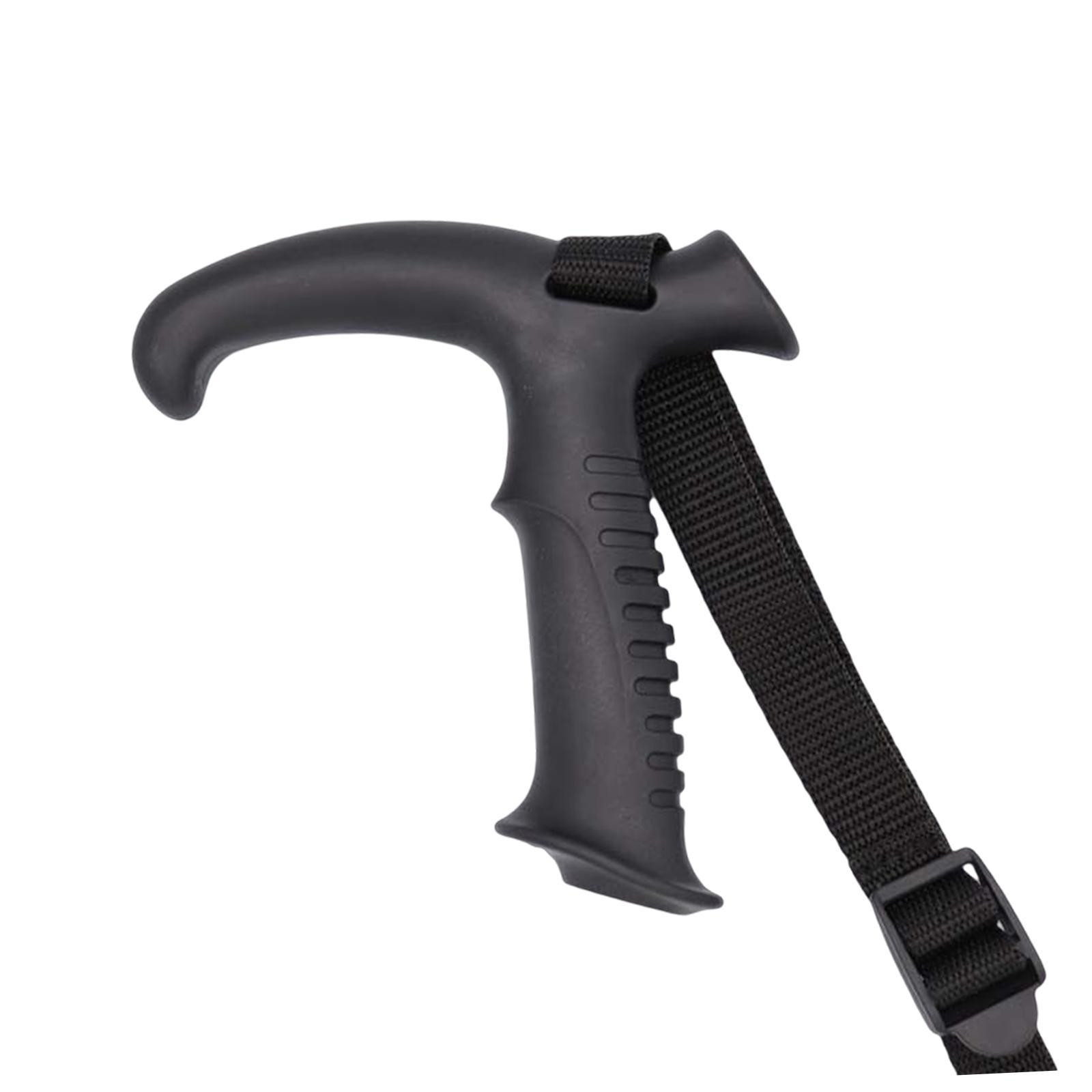 Trekking Poles Head 18/20mm Anti Shock Cane Handle for Climbing Walking Mountaineering