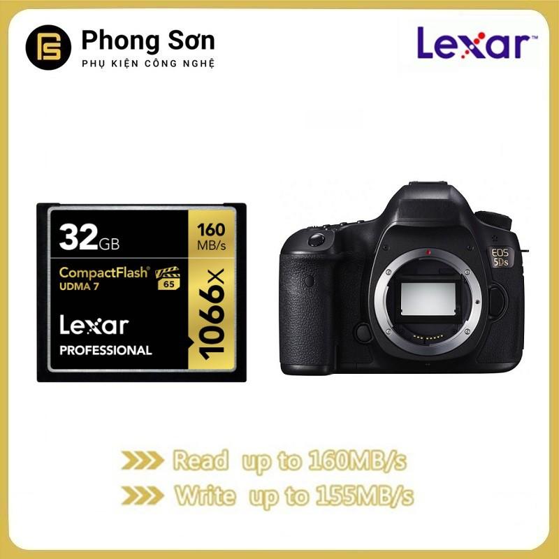 Thẻ nhớ CF Lexar 32GB Pro 1066X 160MB/s - Hàng Chính Hãng