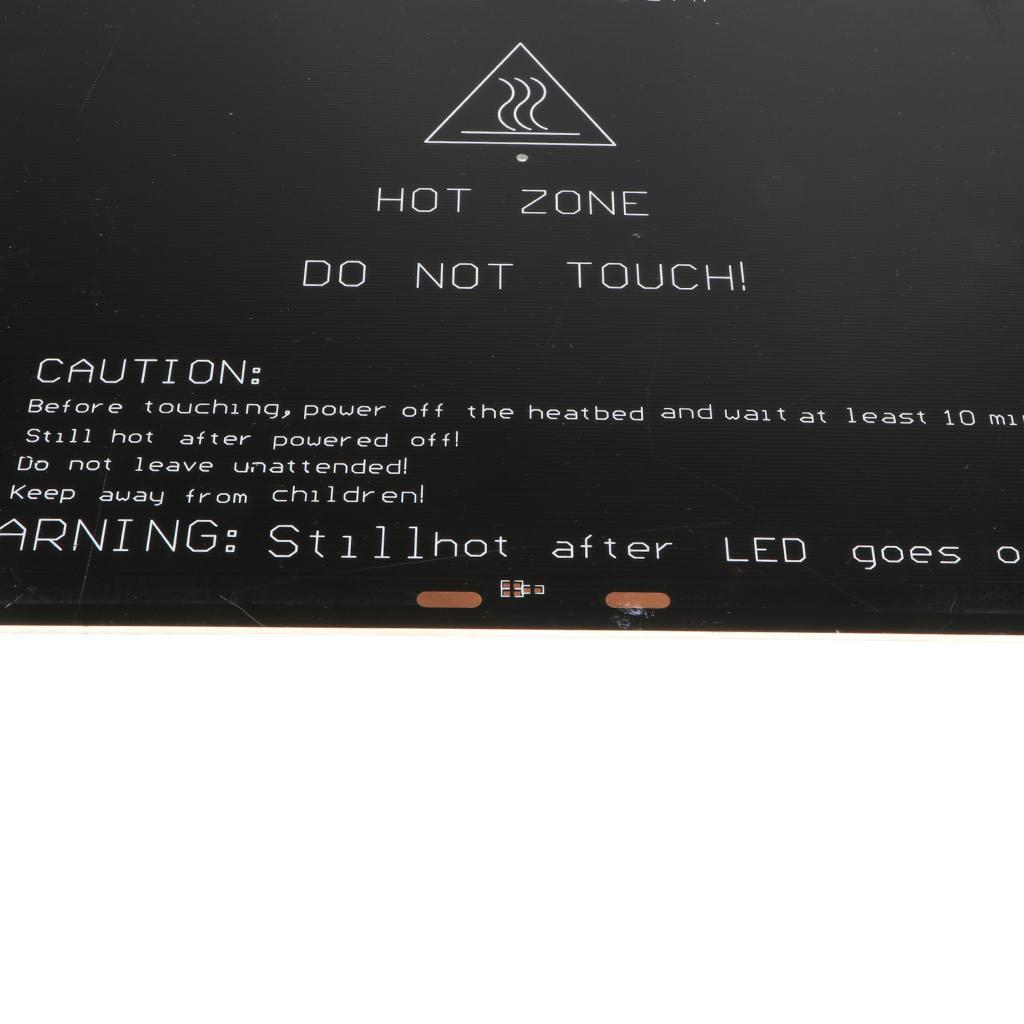 Aluminium Heated Bed 12V 24V Plat 300x300 +Build Surface for MK3A 3D Printer