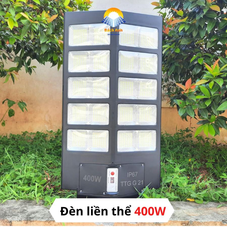 Đèn đường năng lượng mặt trời - Liền Thể 400W