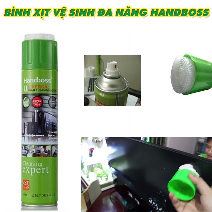 Bình xịt tạo bọt,tẩy rửa đa năng hanboss lọ 650ml.