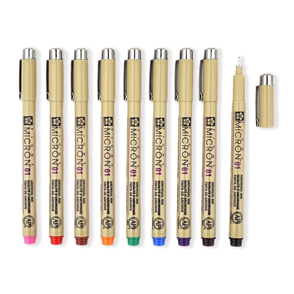 Sakura - Bút Đi Nét Pigma 01 Đỏ