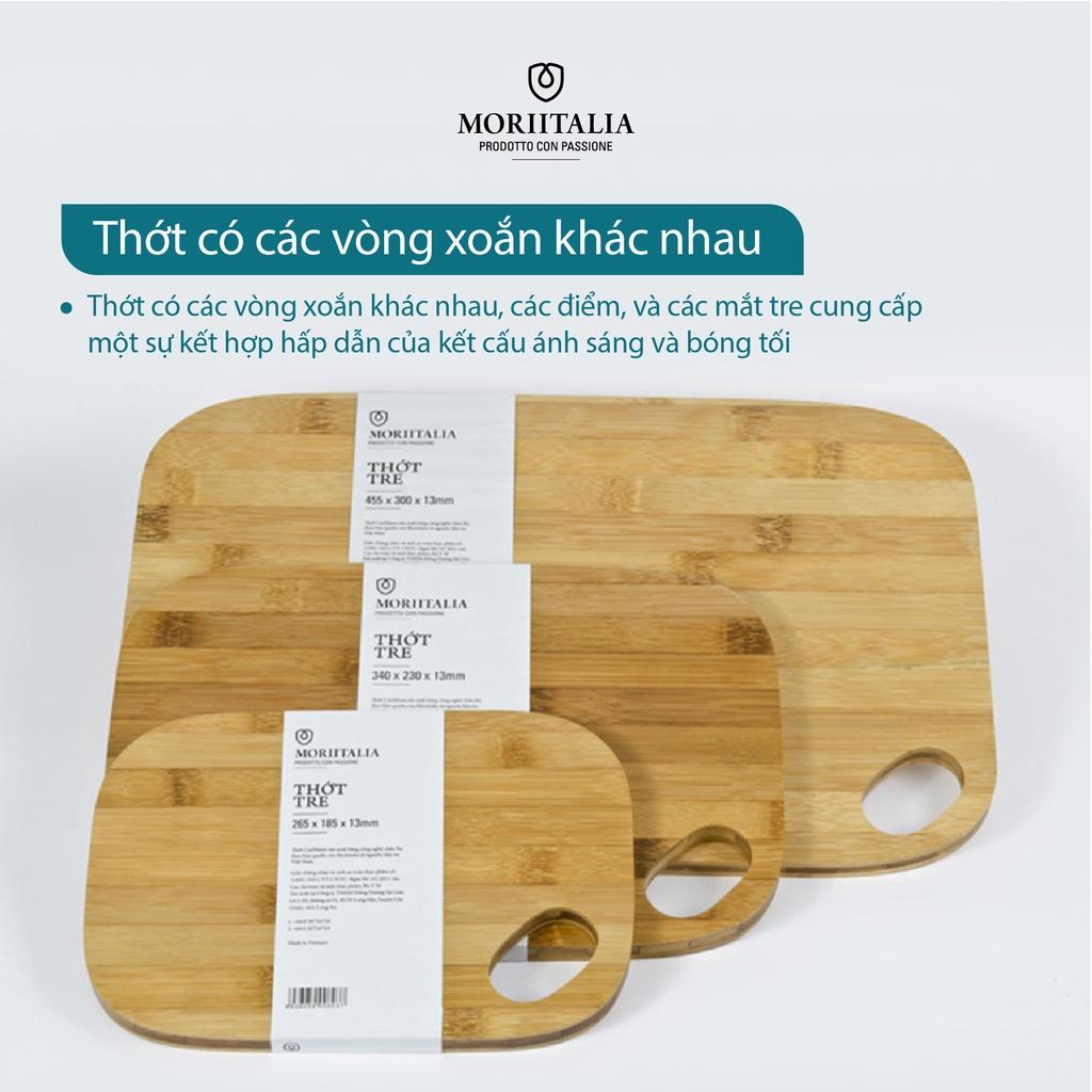 Thớt tre Moriitalia bền đẹp kháng khuẩn chịu nhiệt tốt THOT00008044