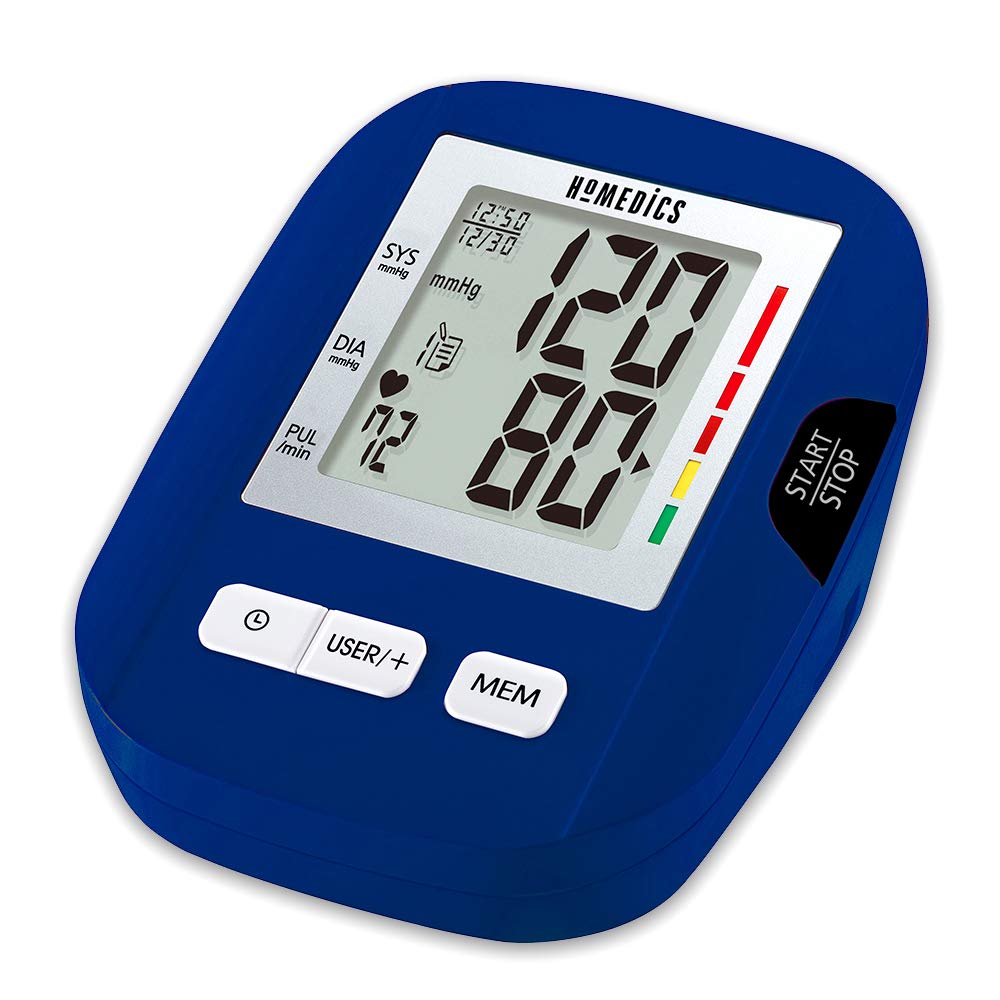 Máy đo huyết áp bắp tay Homedics công nghệ smart measure technology 