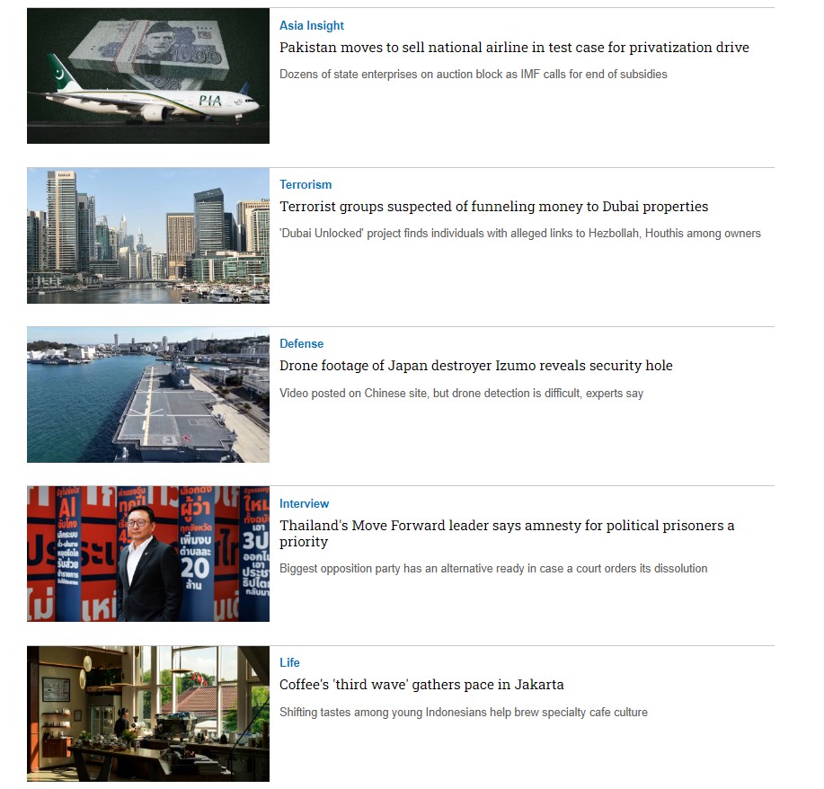 Tạp chí Tiếng Anh - Nikkei Asia 2024: kỳ : THE CROSSING
