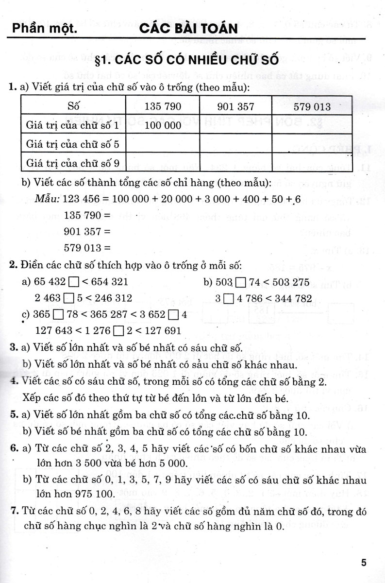Bài Tập Về Số Tự Nhiên Lớp 4 _HA