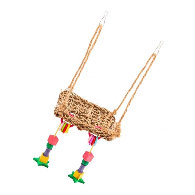 Cage Hanging Bed Hammock Birds Chew Swing Toys for Bird Parrot Pet Budgie