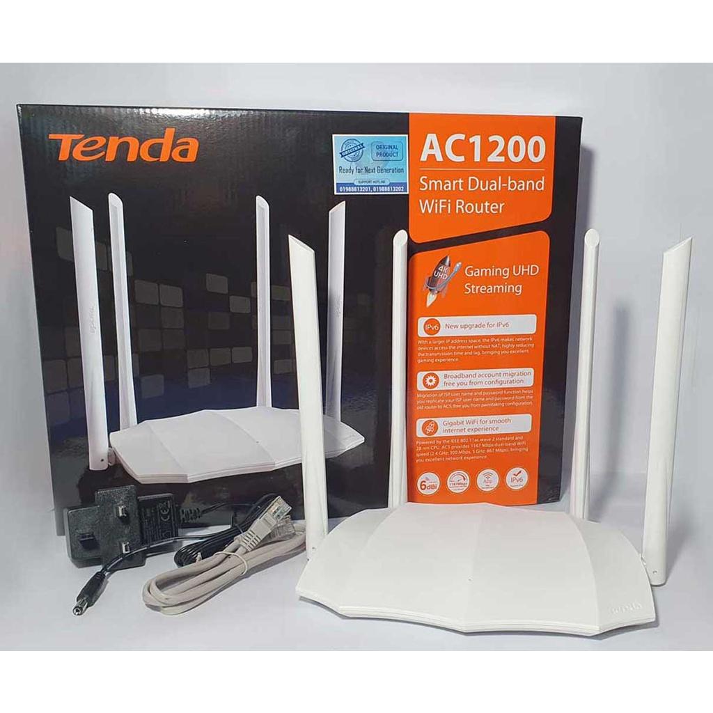 Bộ Phát Wifi Chuẩn AC1200 Tenda AC5