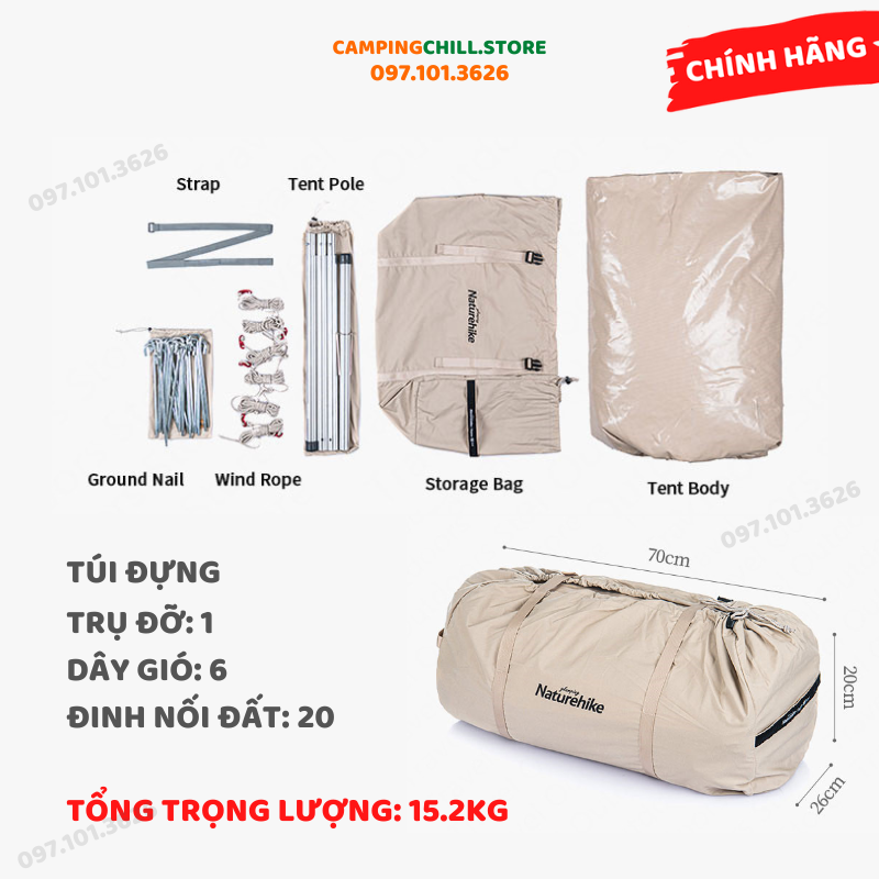 LỀU DÃ NGOẠI DÒNG GLAMPING CAO CẤP (3-4 NGƯỜI) NH20ZP004