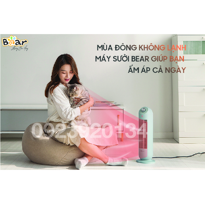 Máy sưởi bear DNQ-C20V1 - Hàng Chính Hãng