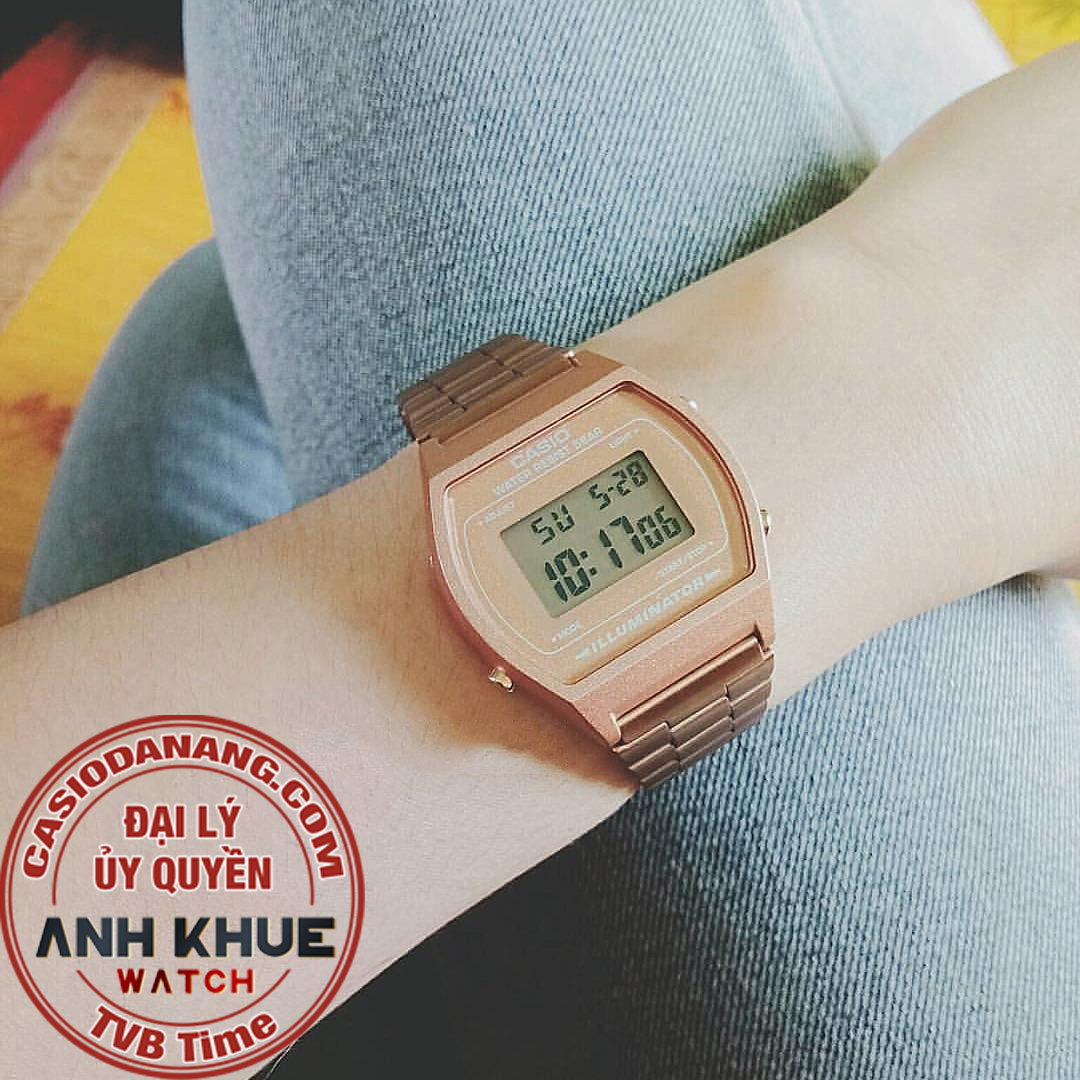 Đồng hồ nữ dây kim loại Casio Standard chính hãng Anh Khuê B640WC-5ADF