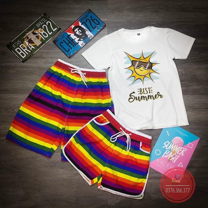 Đồ đi biển SUMMER - ĐỦ SIZE áo quần (DDB58)