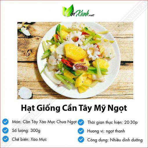 Hạt giống rau cần tây- NGUYÊN GÓI hàng công ty tuyển chọn kháng bệnh sống khỏe