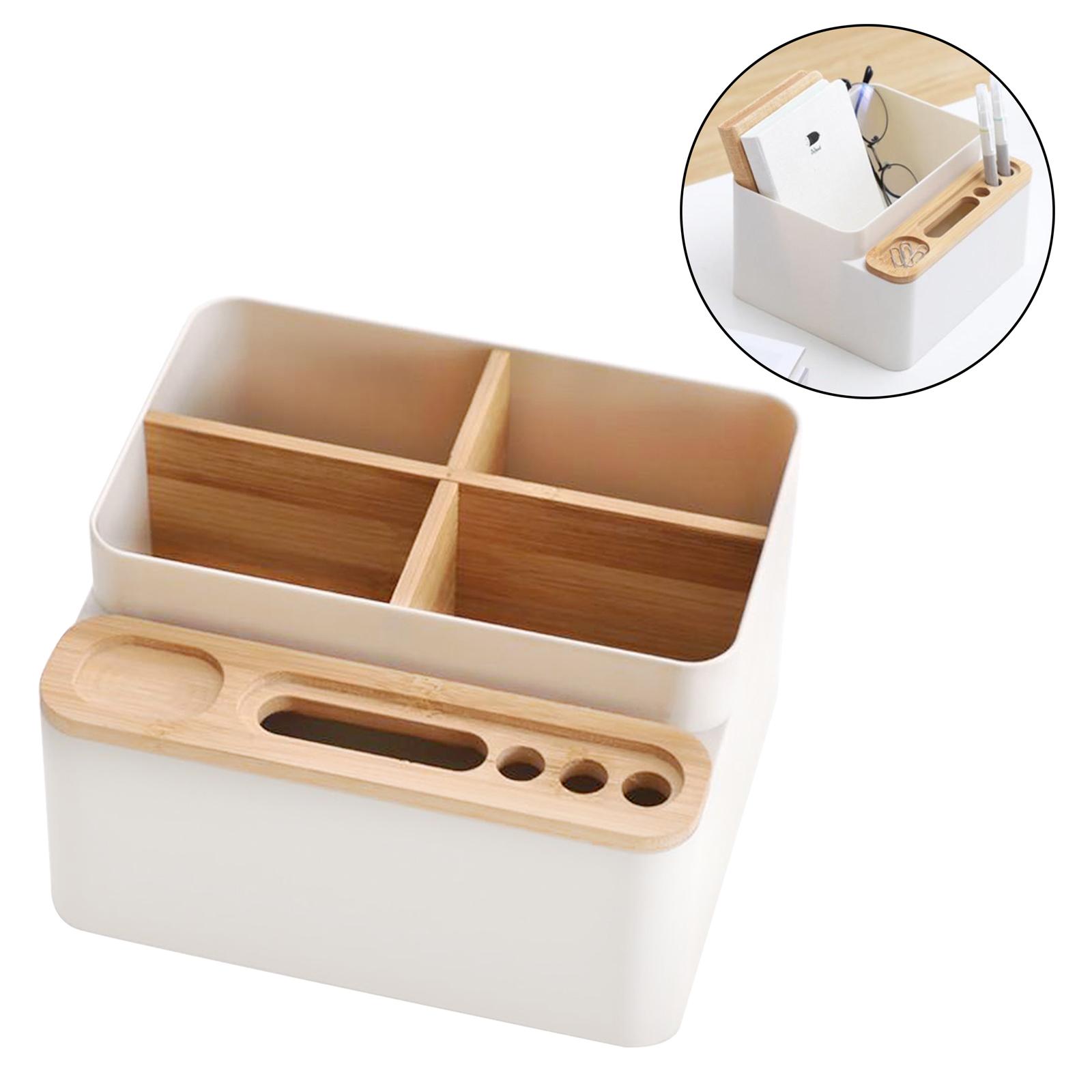 Pen Holder  Desk Supplies Organizer Desktop Storage Box