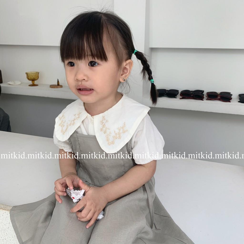 Yếm cho bé gáiYếm chất liệu đũi MỀM MẠI cho bé gái
