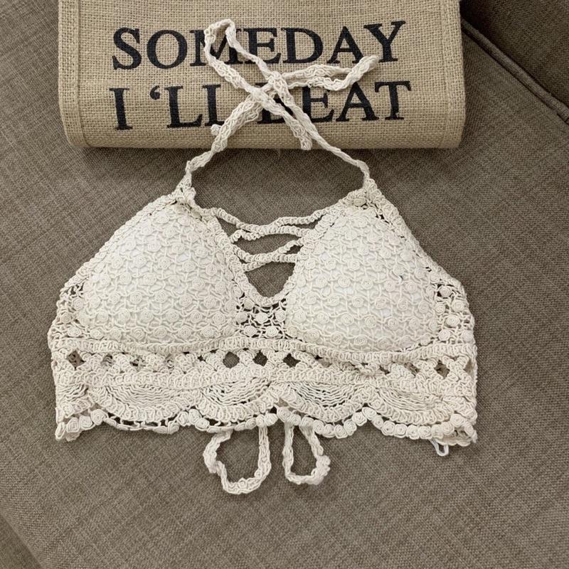 11-Sét bikini ren đi biển 3 món