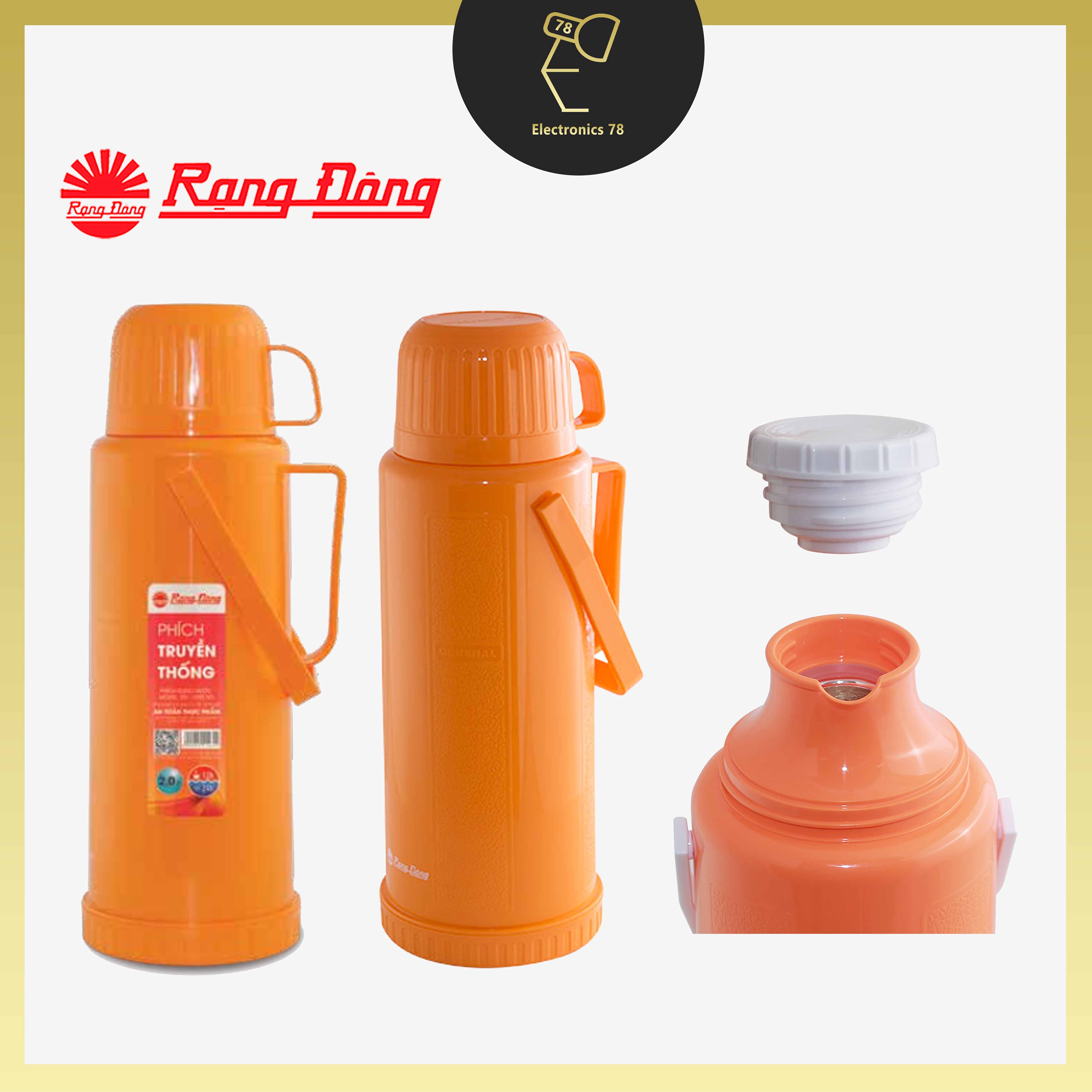 Phích giữ nhiệt, Bình thủy 2.0L Rạng Đông - 2035 N5