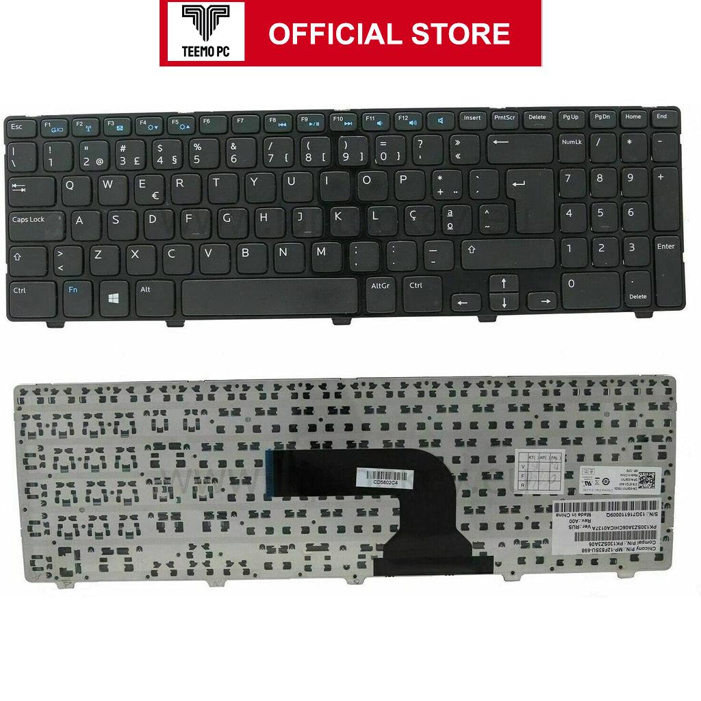 Bàn Phím Tương Thích Cho Laptop Dell Vostro 2521 V2521 Latitude 3540 Inspiron 5421 15 - Hàng Nhập Khẩu New Seal TEEMO PC KEY105