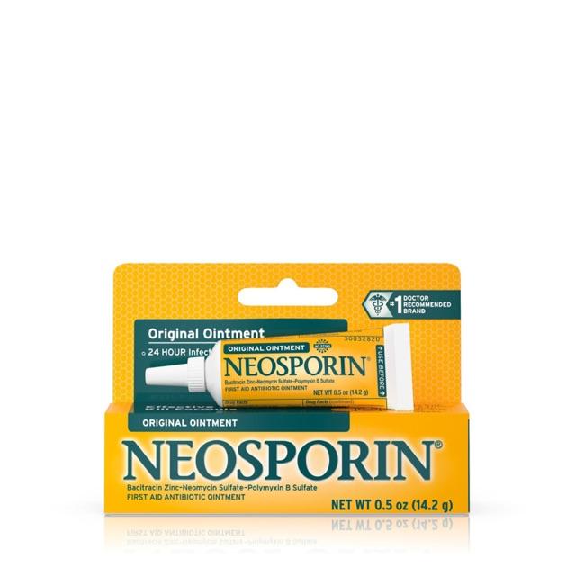 Kem mỡ sát khuẩn &amp; giảm sẹo NEOSPORIN Original Ointment 14.2g (0.5oz)