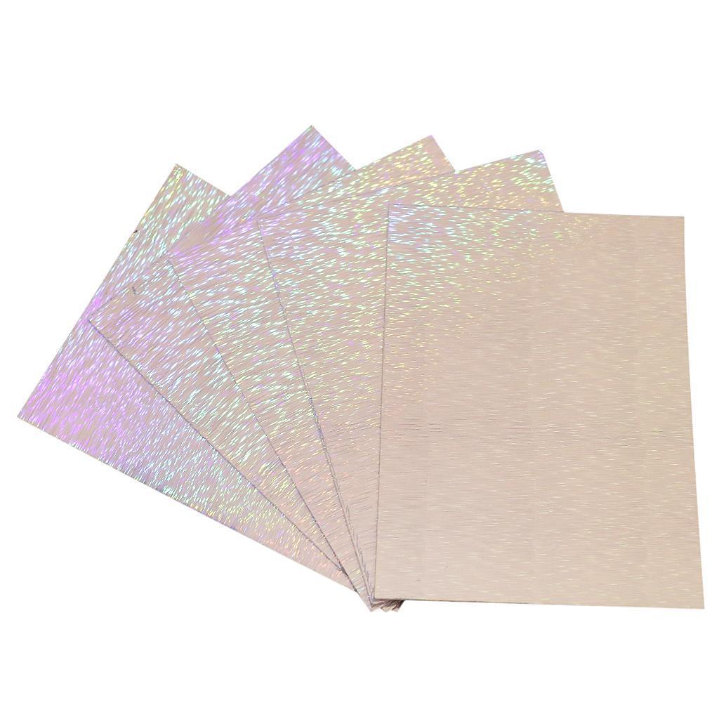 10pcs Fishing Lure Tape Fish Scale Tackle Holographic Waterproof Reflector