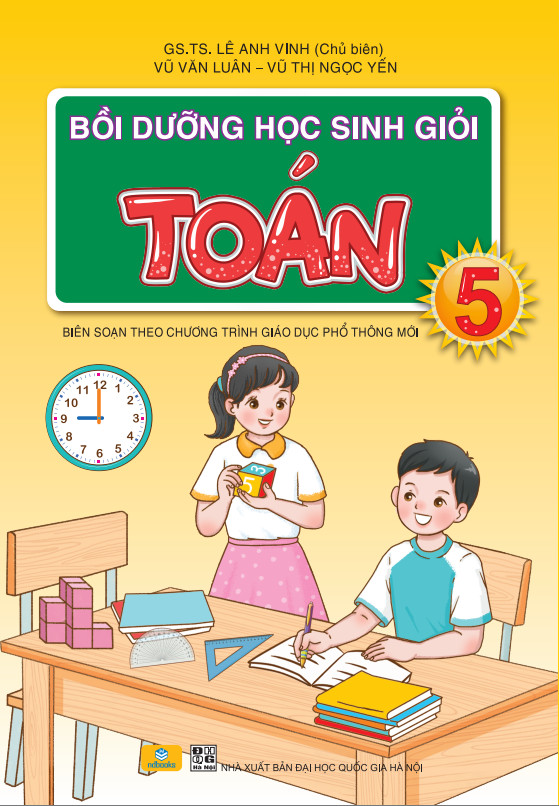 Sách - Bồi Dưỡng Học Sinh Giỏi Toán Lớp 5 - Biên soạn theo chương trình GDPT mới - ndbooks