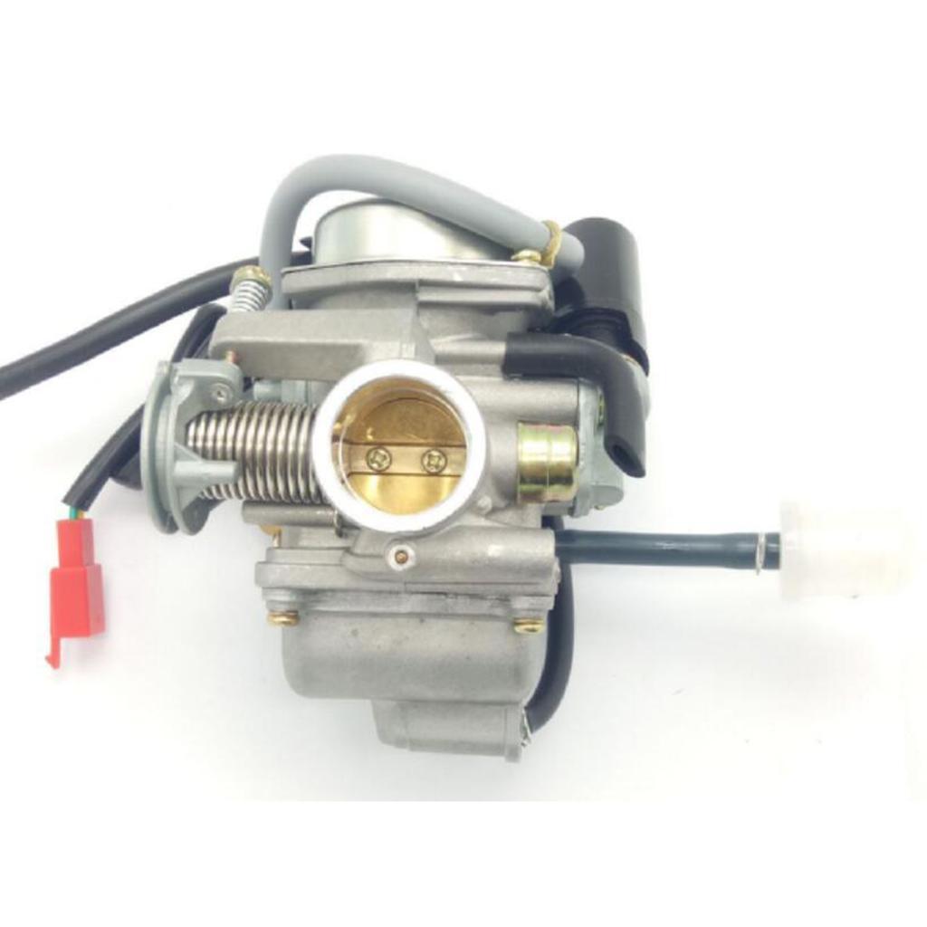 Carburetor ATV Scooter Go Kart with Air Filter Intake Manifold f/ GY6 150cc