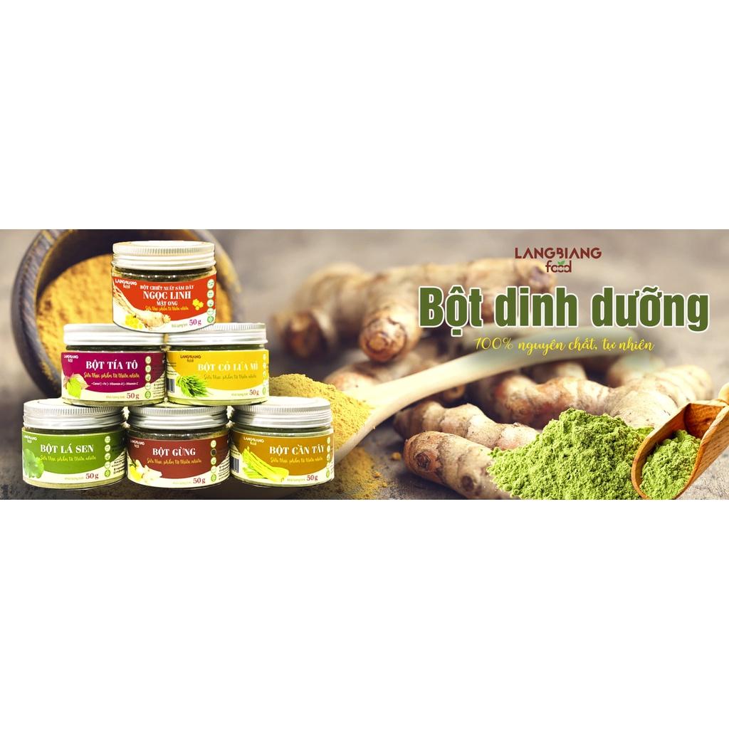 Bột chiết xuất nghệ LangBiang Food 50g, hũ