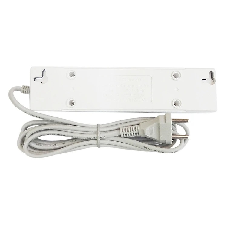 Ổ Cắm Điện Kéo Dài Đa Năng Honjianda HJD-0114R Loại 4 Ổ Có Công Tắc (Dây Dài 5m) - Hàng Chính Hãng