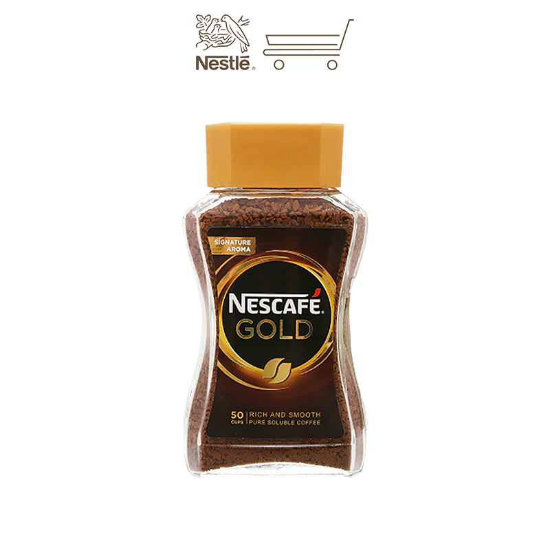 Cà phê hòa tan Nescafé Gold Blend Arabica nguyên chất - nhập khẩu Hàn Quốc 100g