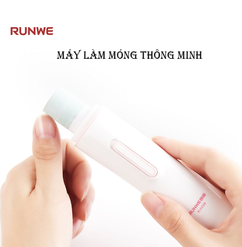 Máy Mài Đánh Bóng Móng Tay Bằng Không Dây Cao Cấp - Hàng Chính Hãng