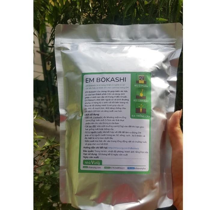 Thùng ủ rác hữu cơ thành phân hữu cơ EM Bokashi - Nhà Vừng (combo 2 thùng + 1 túi EM Bokashi)