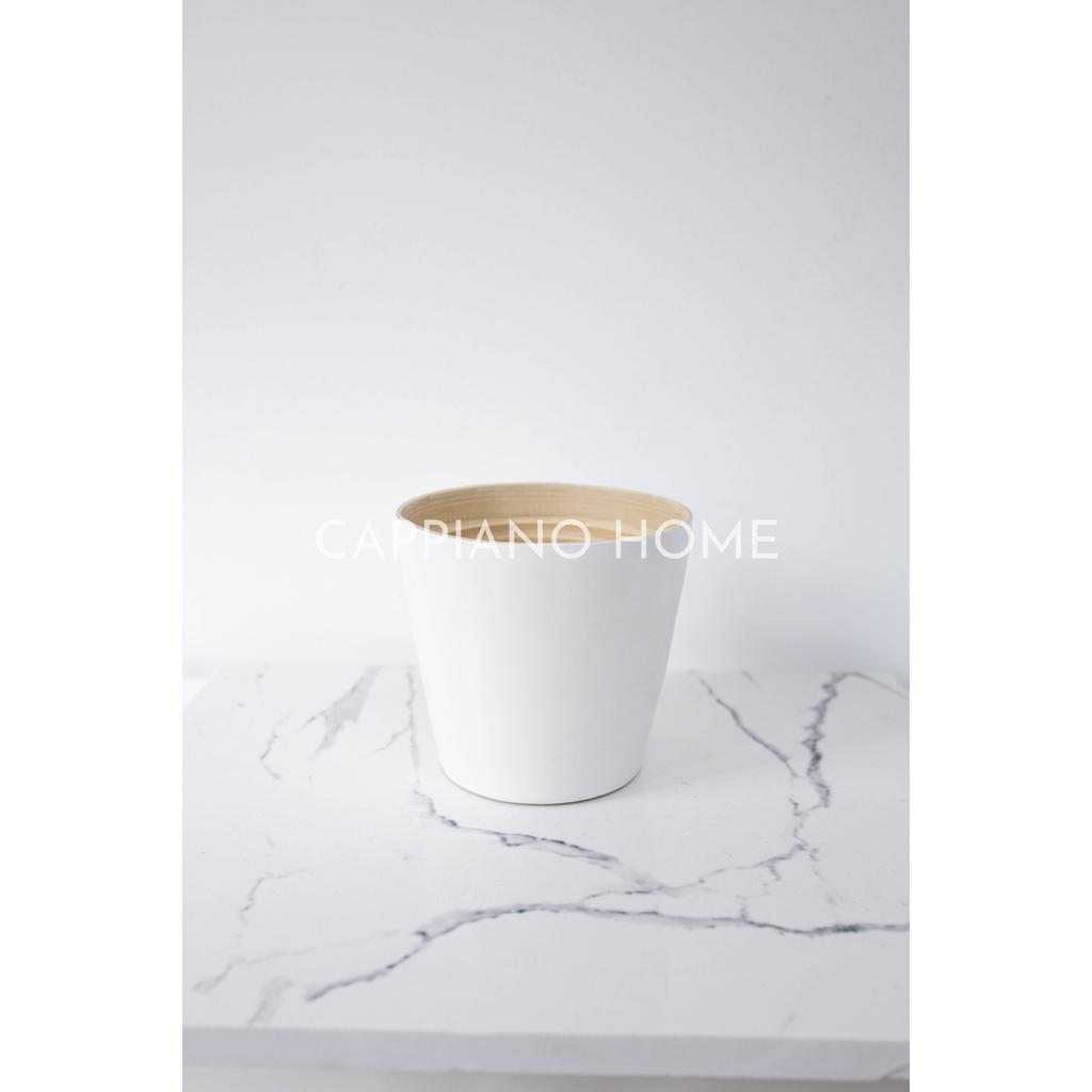 Chậu cây màu trơn tự nhiên - chậu cây cảnh, chậu cây trồng hoa, chậu cây decor shop, trang trí nhà cửa | Cappiano Home