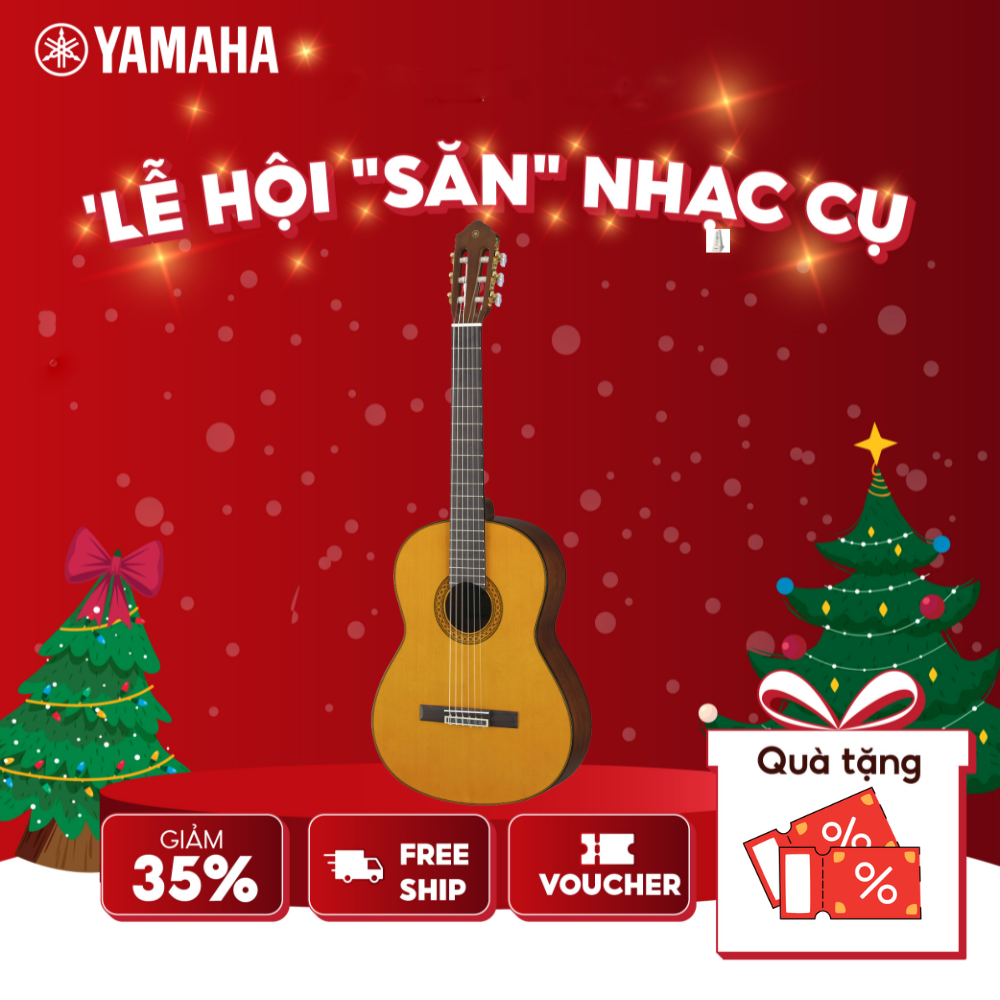 Đàn Guitar Classic Yamaha C40MII-CG shape Spruce Top Back & Side Tonewood