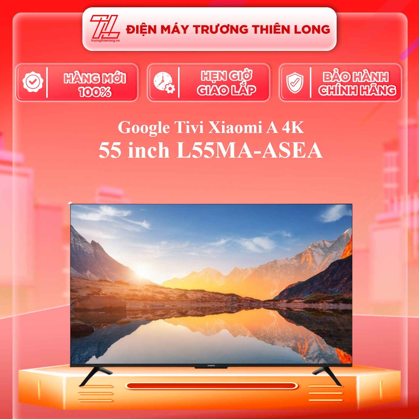 L55MA-ASEA - Google Tivi Xiaomi A 4K 55 inch L55MA-ASEA - Hàng Chính Hãng - Chỉ Giao Hồ Chí Minh