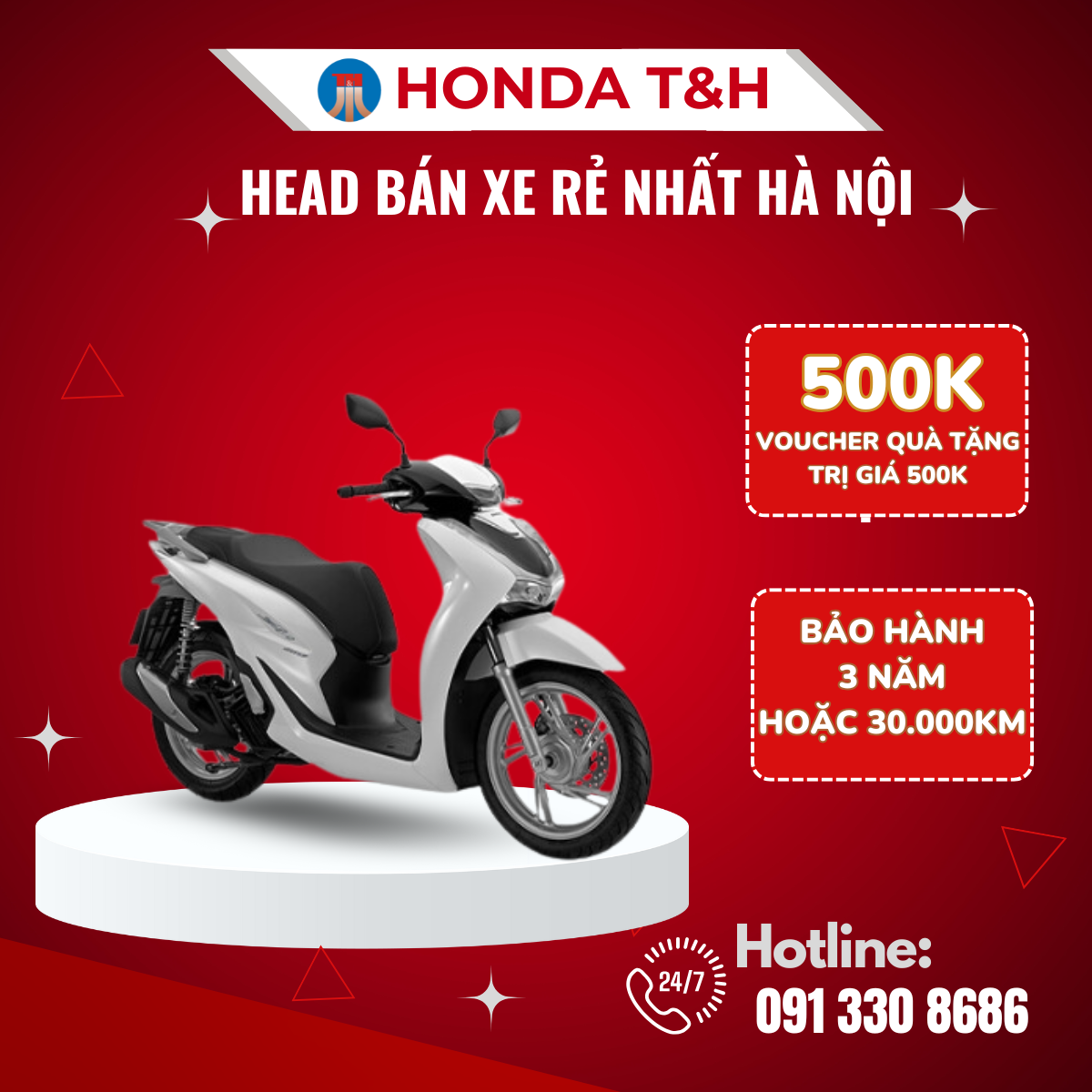 XE MÁY HONDA SH160CC PHIÊN BẢN CAO CẤP: TRẮNG ABS