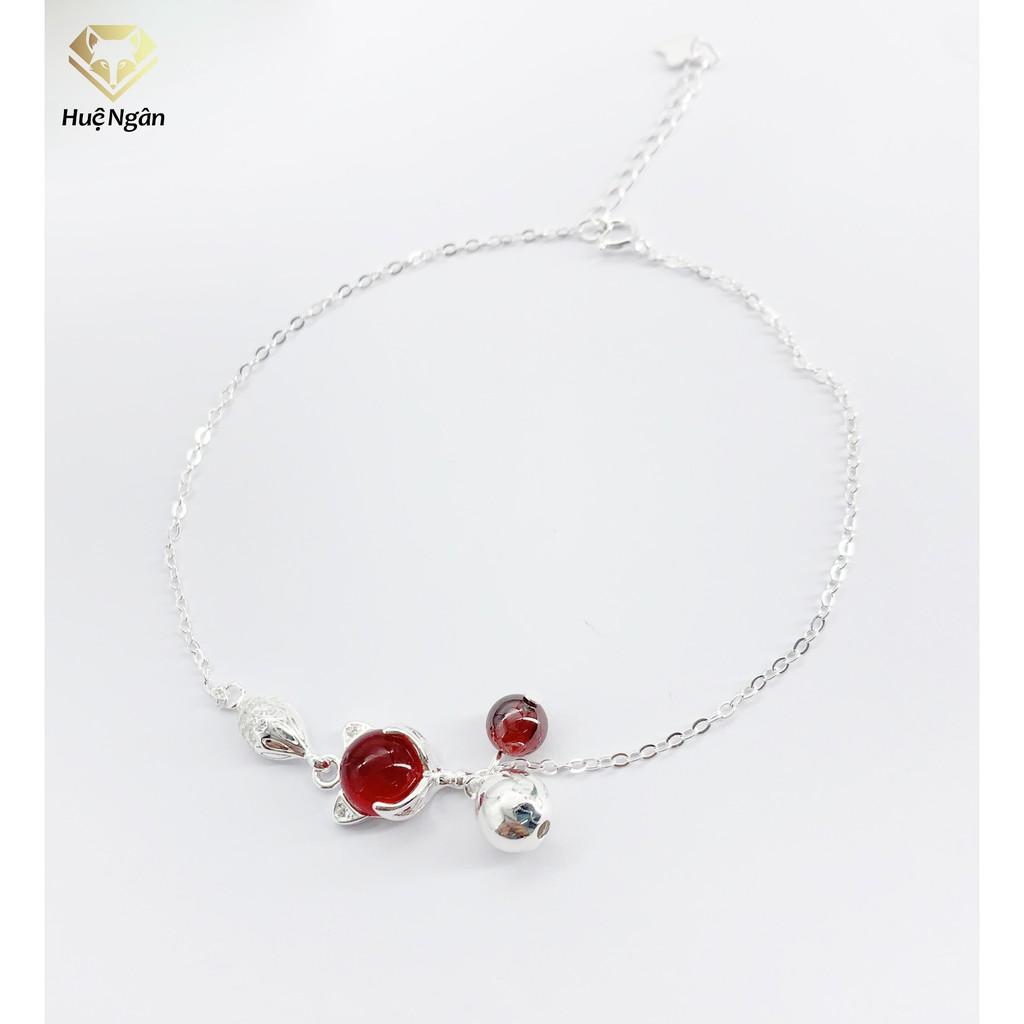 Lắc tay bạc Ý 925 Huệ Ngân - Hồ ly phong thủy RYB140126