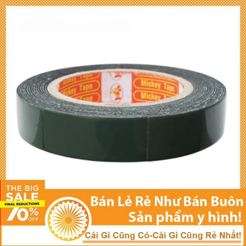 Băng Dính Xốp 1.8cm 2 Mặt Siêu Dính