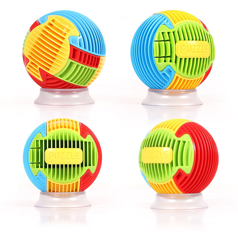 ĐỒ CHƠI TRÍ TUỆ - QUÀ TẶNG TƯ DUY CHO BÉ DƯỚI 5 TUỔI - GIẢI MÃ KHỐI CẦU 3D (PUZZLE BALL) | MẪU GHÉP MẢNH