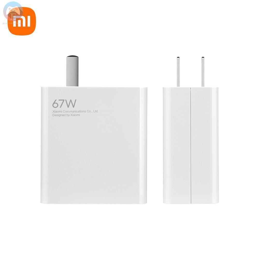 Củ Sạc Nhanh Xiaomi 67W 6A Cổng USB Type C Kèm Khối Sạc USB-A Chuyên Dụng Cho Laptop Xiaomi