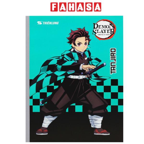 Tập Dán Gáy Demon Slayer - Kẻ Ngang - 120 Trang 70gsm - Thiên Long NB-108/DS - Tanjiro