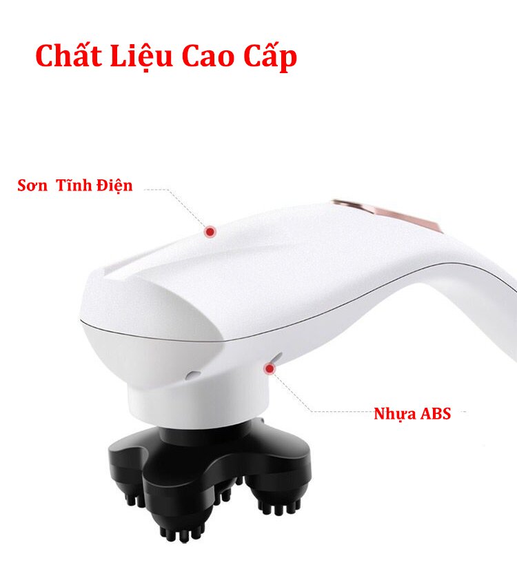 Máy Massage Cầm Tay Không Dây YT-1706AL Pin 2000mAh