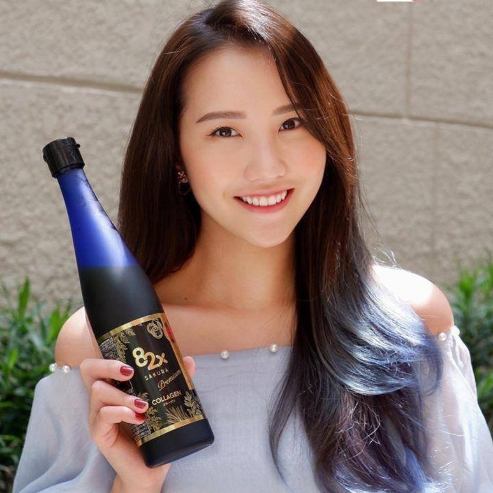 Nước uống Collagen Mashiro 82x Sakura Premium New 120.000mg 500ml