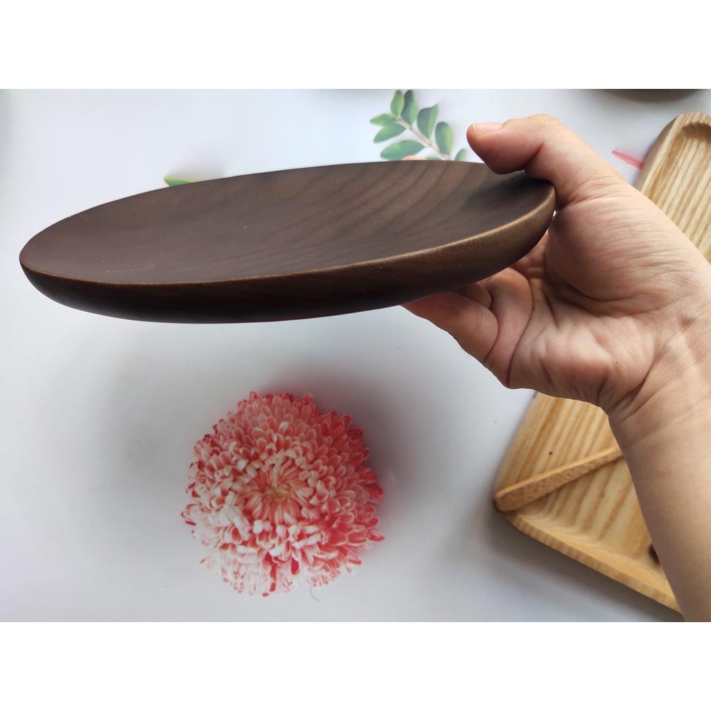 Đĩa Keo Nâu Chocolate Kích Thước 21cm Siêu Xinh